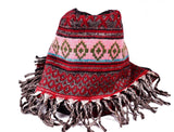 Ethnic Yak Wool Shawl, Bohemian Scarf，   織途  ， Om Ethnic Handicraft , macrame