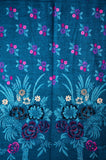 Flower Wool Winter scarf, Yak Shawl，   織途  ， Om Ethnic Handicraft , macrame