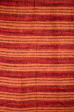 Handmade Orange Stripped Pattern Bohemian Scarf，   織途  ， Om Ethnic Handicraft , macrame
