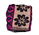 Ethnic Flower Woman Shawl/ Scarf，   織途  ， Om Ethnic Handicraft , macrame