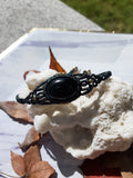 Black Obsidian Stone bracelet  11L-48