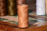 Linhasita waxed polyester cord 0.75 mm.