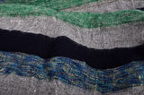 Wool Yak Man Scarf Shawl, Gift for Man，   織途  ， Om Ethnic Handicraft , macrame