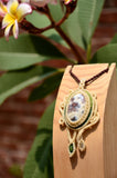 Crazy lace agate Macrame jewelry, Necklace