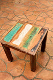 Reclaimed Wood Small Square coffee table with drawer, Furniture