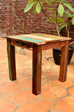 Reclaimed Wood Small Square coffee table with drawer, Furniture