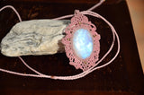 Moonstone Macrame Jewelry