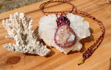 Agate necklace  11W-13